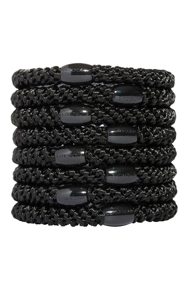 L. Erickson® Grab & Go Ponytail Hair Ties Black