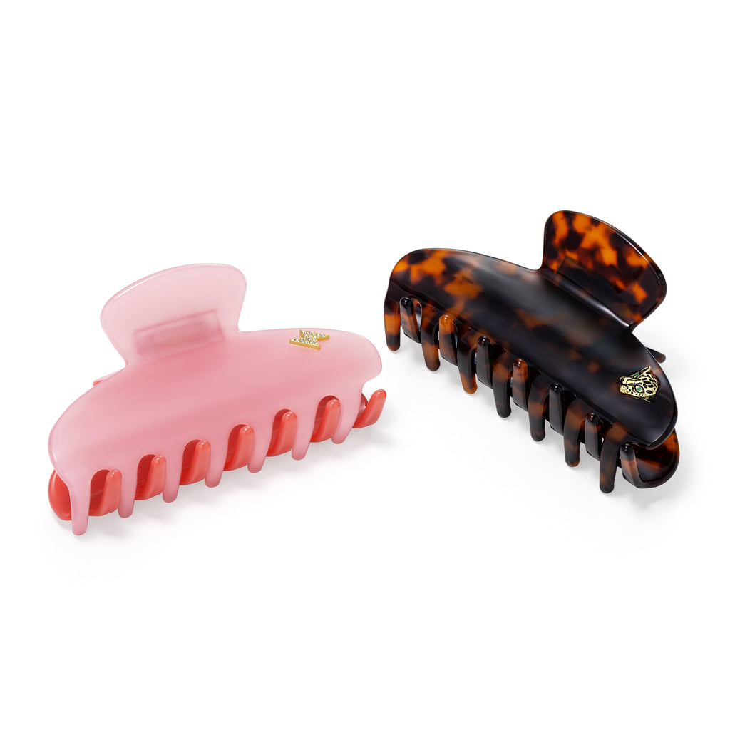 byEloise | Large Hair Claw Coral Blush – Bolt
