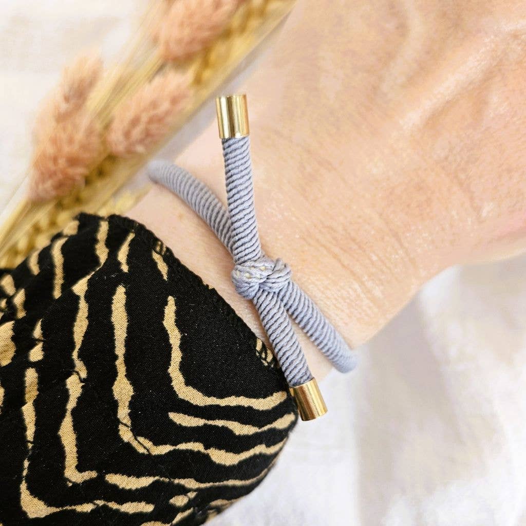 Ibiza Boutique | Bracelet hair elastic gray