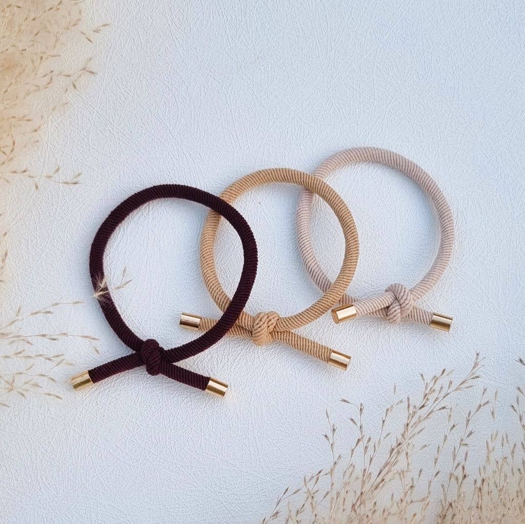 Ibiza Boutique | Bracelet hair elastic camel