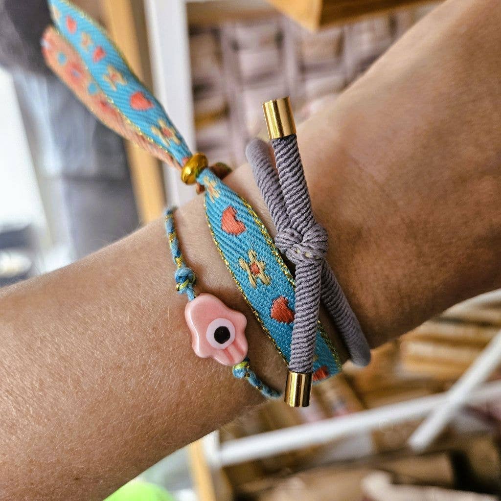 Ibiza Boutique | Bracelet hair elastic gray