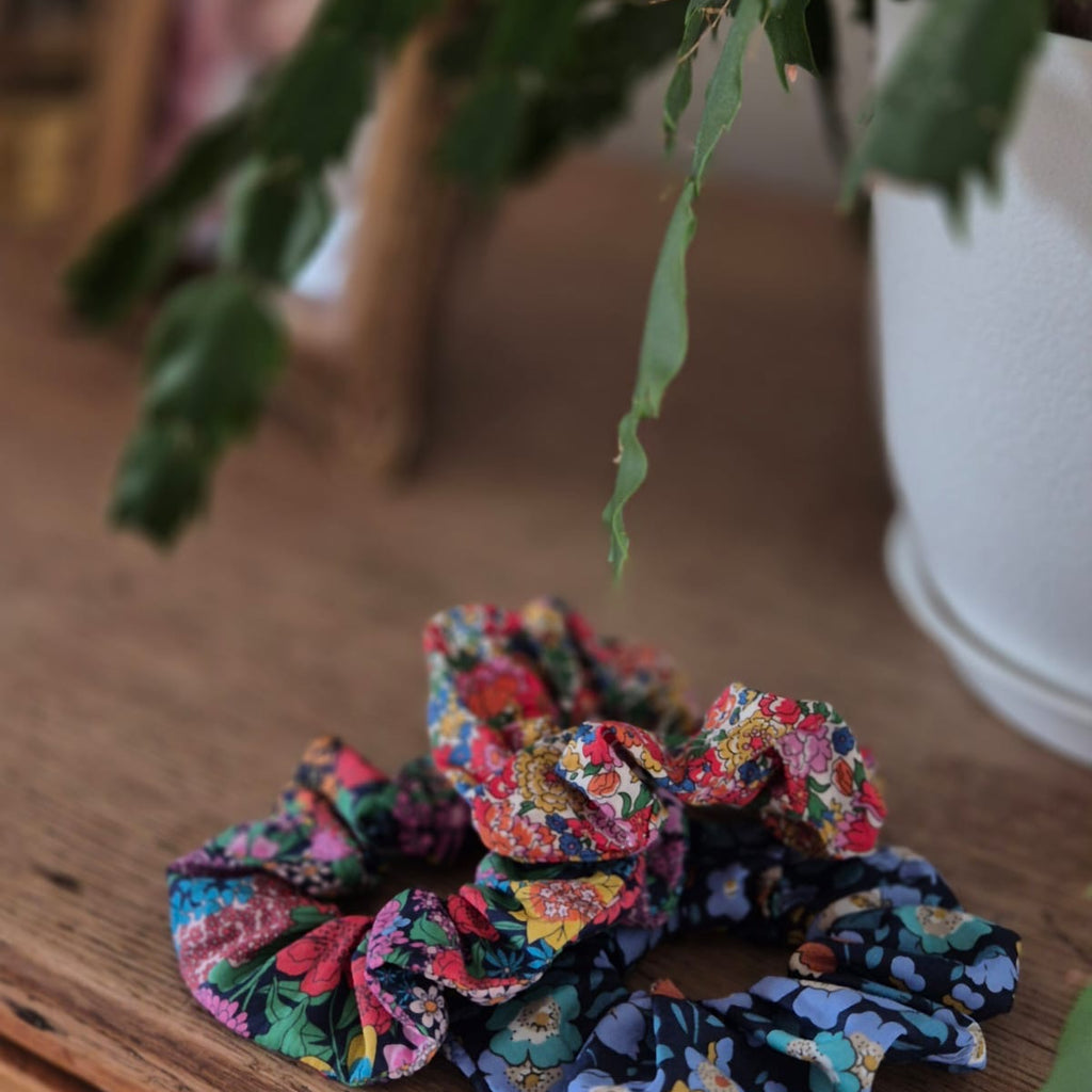 Made With Liberty of London Fabric | Ciara E Bright Scrunchie