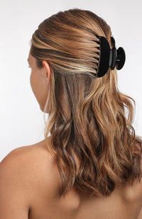 France Luxe Couture Claw Clip - Classic Onyx