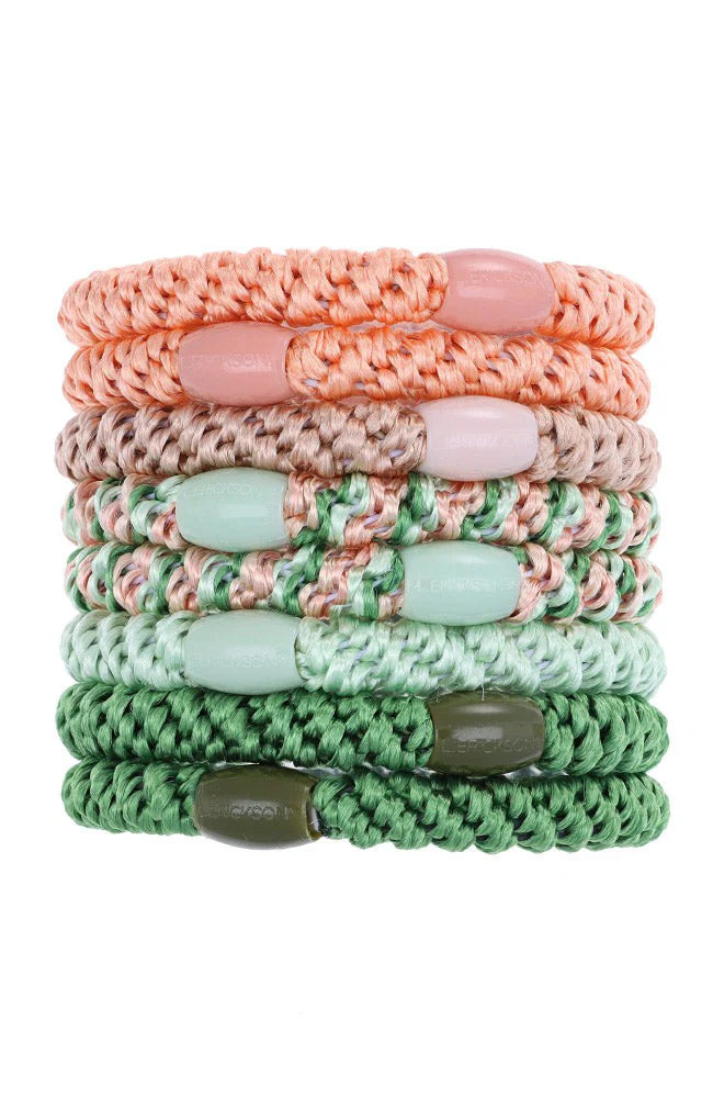 L. Erickson® Grab & Go Ponytail Hair Ties Lily Pad