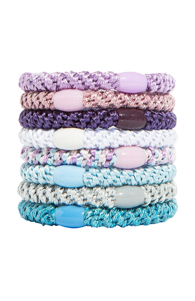 L. Erickson® Grab & Go Ponytail Hair Ties Purple Daze