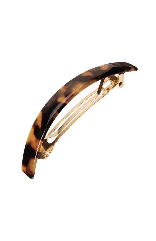 France Luxe Narrow Rectangle Volume Barrette - Classic Tokyo